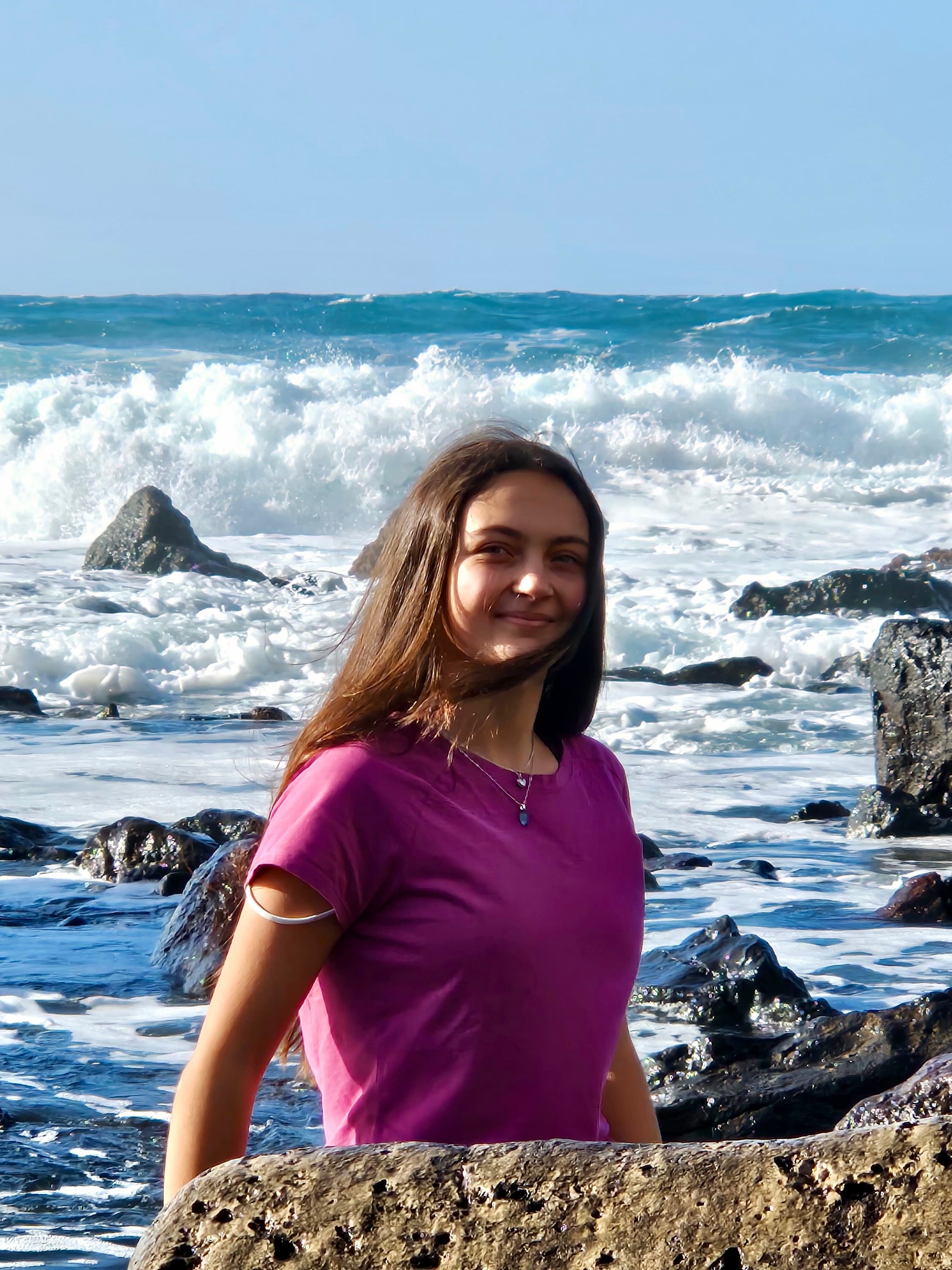 Xiomara at her stand